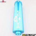 KRM silencer Pro Ride 70/90cc full turquoise