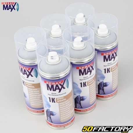 Primer mastice 1K qualità professionale grigio Spray Max 400ml (confezione da 6)