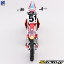 Motocicleta en miniatura 1 / 12e Gas Gas MC 450 F Troy Lee, Red Bull Justin Barcia 51 Nuevo Ray