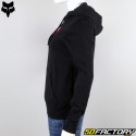 Women&#39;s hoodie Fox Racing Black and pink fleece