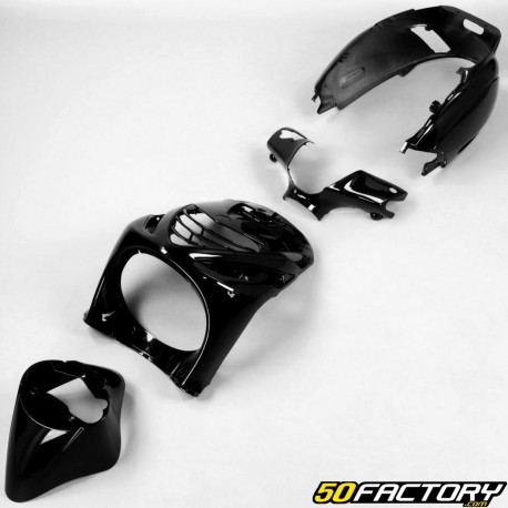 Kit de carenado Piaggio Zip SP negro brillante