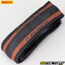 Pneu vélo 700x26C (26-622) Pirelli P Zero Race TLR flancs marrons à tringles souples