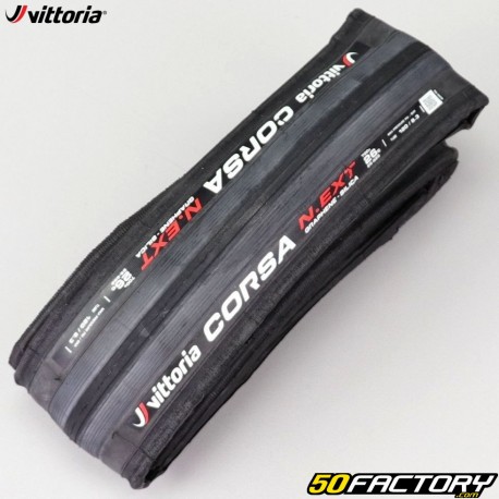 Pneu de bicicleta 700x26C (26-622) Vittoria Corsa N.Ext com rebites flexíveis