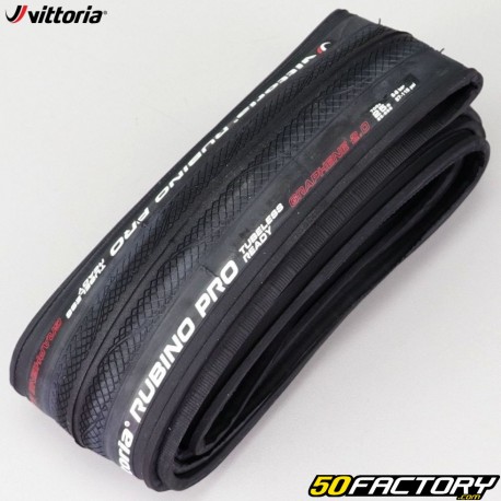 Bicycle tire 700x25C (25-622) Vittoria Rubino Pro IV Graphene 2.0 TLR with flexible rods