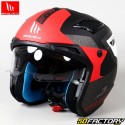 Modular helmet MT Helmets Streetfighter SV S totem B15 matte red