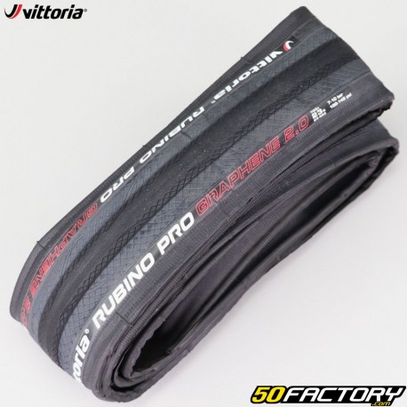 Bicycle tire 700x23C (23-622) Vittoria Rubino Pro Graphene 2.0 with flexible rods