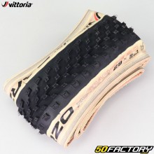 Neumático de bicicleta 29x2.10 (52-622) Vittoria Barzo XC Race Laterales TLR beige con varillas flexibles