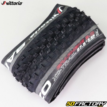 Neumático de bicicleta Vittoria Barzo XC Trail TNT Graphene 2.0 TLR con varillas flexibles
