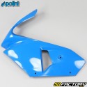 Laterais da carenagem dianteira da minibike Polini 910 azul