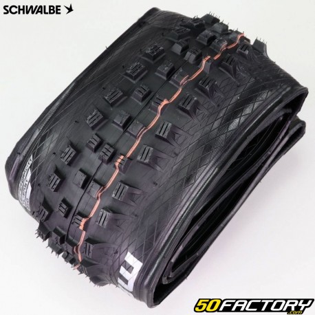 Bicycle tire 27.5x2.60 (65-584) Schwalbe Magic Mary TL. Easy with flexible rods