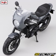Motocicleta miniatura XNUMX/XNUMXe Kawasaki Z XNUMX RS Cafe Racer cinza Maisto
