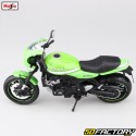 Moto en miniatura 1/12e Kawasaki Z 900 RS Cafe Racer verde Maisto