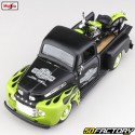 Miniatur-Pickup 1/24 Ford F-1, Harley Davidson FL Panhead 1948 Maisto