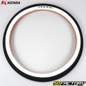 Neumático de bicicleta 20x1.75 (47-406) Kenda K123 lados blancos