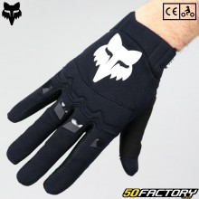 Gloves cross Fox Racing Dirtpaw 24 CE approved black motorcycle