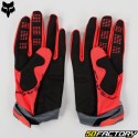 Gloves cross Fox Racing 180 gray and red atlas