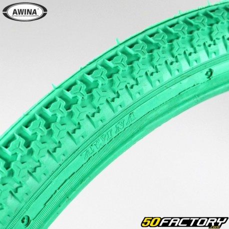 Neumático de bicicleta 26x1.75 (50-559) Awina 301 verde
