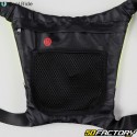 Yellow flashing LED vest for bike, cool scooterRide