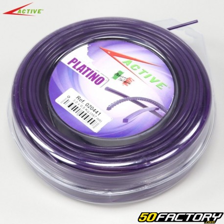 Brushcutter line Ã˜3 mm round nylon Active purple (67 m spool)