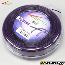 Alambre para desbrozadora Ø2.4 mm redondo nylon Active (carrete de 100 m)