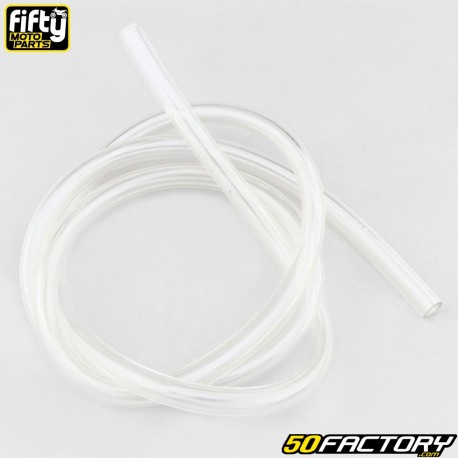 Tubo carburante/fluido Ø5x8 mm Fifty trasparente (1 metri)