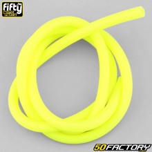 Mangueira de combustível Ø5x8mm Fifty amarelo fluorescente (1 metro)