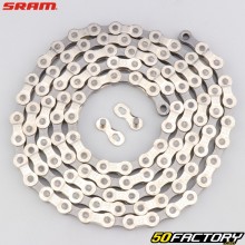 7 - 8 speed bicycle chain 114 links Sram PC 870 silver and gray