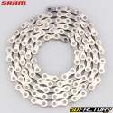 7 - 8 speed bicycle chain 114 links Sram PC 870 silver and gray