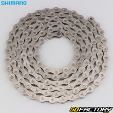 Bicycle chain 10 speed 138 links Shimano CN-E6090-10 gray