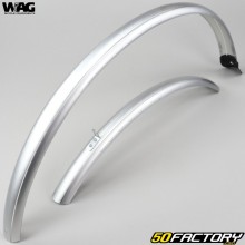 Front and rear mudguards 28&quot; Wag Bike gray 48 mm