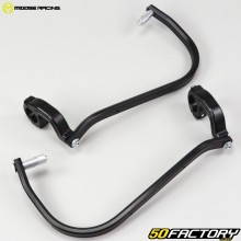 Aluminum hand guards for Ø28 mm handlebars Moose Racing black angled (310 mm)