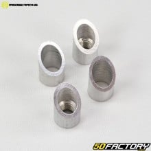 Paramanos de aluminio para manillares de Ø28 mm Moose Racing negros rectos (300 mm)