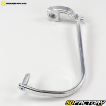 Aluminum hand guards for Ø28 mm handlebars Moose Racing gray angled (300 mm, brides Ø24 mm)