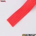 Cintas de manillar de bicicleta perforadas Velox Soft Grip rojo