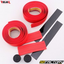 Vélox Soft perforated bicycle handlebar tapes Grip red