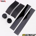 Cintas de manillar de bicicleta perforadas Velox Soft Grip negro