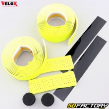 Vélox Fluo perforated bicycle handlebar tapes Grip neon yellow