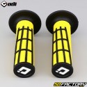 Yellow and Black Odi Emig V2.0 V2 Lock-On Grips
