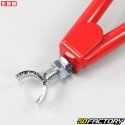 Doppelrahmen-Verstärkung Racing Peugeot 103 SP, MVL ... EBR rot