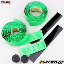 Vélox Gloss perforated bicycle handlebar tapes Grip green
