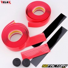 Vélox Gloss perforated bicycle handlebar tapes Grip red