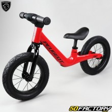 Bicicleta de equilibrio (sin pedales) XNUMX pulgadas Peugeot JXNUMX roja