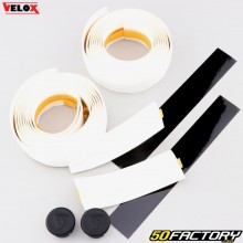 White Vélox Carbone bicycle handlebar tapes