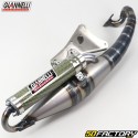 Marmitta Minarelli orizzontale MBK Nitro,  Yamaha Aerox... 50 2T Giannelli Silenziatore inverso kevlar