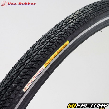 Neumático de bicicleta 700x40C (40-622) Vee Rubber  VRB Borde reflectante 275 BK