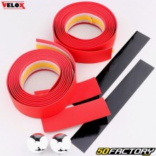 Vélox bicycle handlebar tapes Classic red