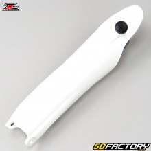 Right fork protector with fork lock Yamaha YZ 125, 250, 450... Zeta white