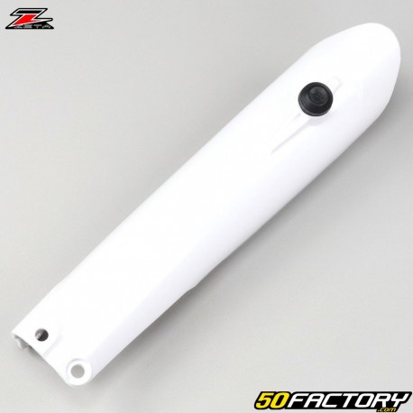 Protetor de garfo direito com bloco de garfo KTM SX, EXC, SX-F 125, 250, 300... (desde 2015) Zeta branco