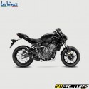 Linha de exaustão Yamaha MT07 (desde 2021) Leovince  LV  One Preta