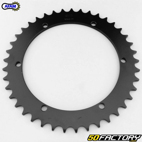 Rear sprocket 41 teeth steel 520 Yamaha Blaster 200, SMC Jumbo 300, Derbi  DXR 250 ... Afam black